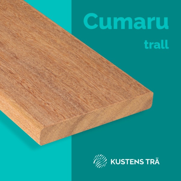 Cumaru trall Kustens Trä