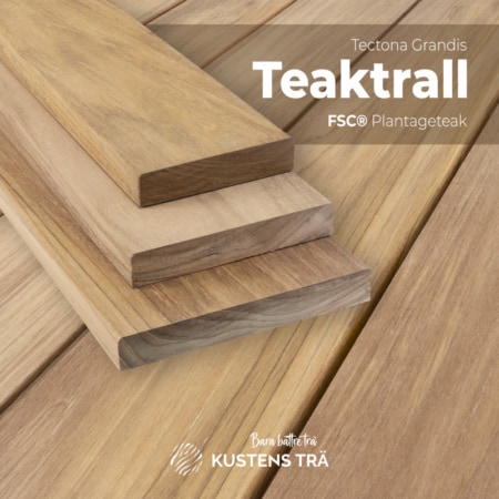 Teaktrall FSC® Kustens Trä